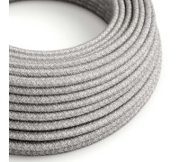 Cable silicona Ultra Soft 2x0,75 de  lino Gris Melange RN02 
