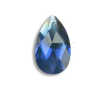 Almendro 8721/28x17mm Dark Sapphire Swarovski Crystal
