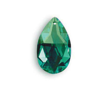 Almendro 8721/28x17mm Emerald Swarovski Crystal