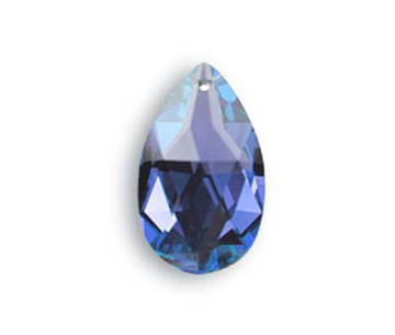 Almendro 8721/28x17mm Med. Sapphire Swarovski Crystal