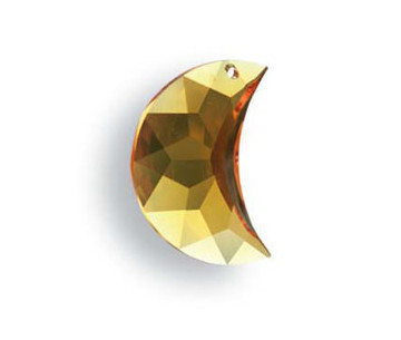 Luna 8816/30mm Light Topaz Swarovski Crystal