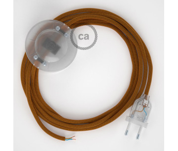 Conexión suelo 3m Transparente cable redondo Seda Whiskey RM22