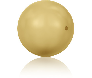 5810 6mm Crystal Gold Pearl (001 296)
