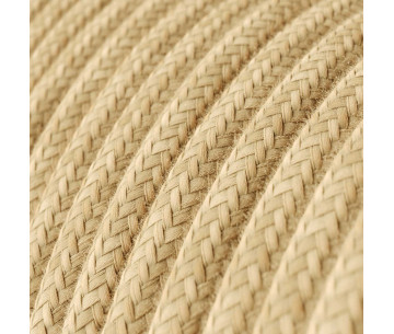 Cable manguera redonda 2x0,75 textil Yute
