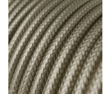 Cable manguera redonda 3G0,75 textil Rayon Cipria sólido