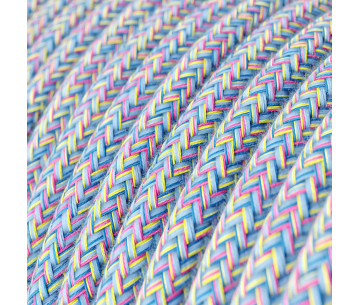 Cable manguera redonda 2x0,75 textil Algodón Lollipop
