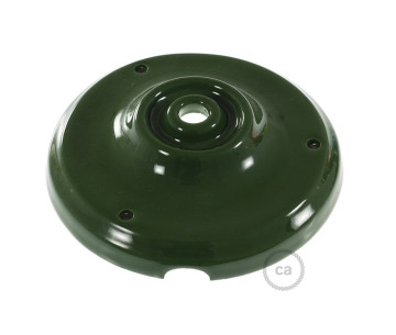 KIT Florón Porcelana D105 1 agujero color Verde brillante