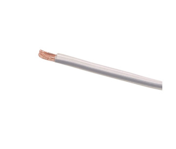 Cable paralelo PVC 2x0.50 blanco polarizado