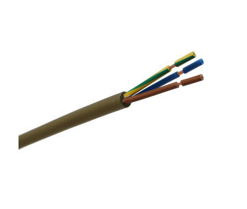 Cable manguera redonda PVC 3G0.75 oro