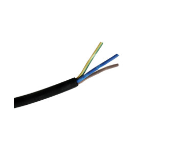 Cable manguera redonda goma 3G1 H05RN-F negro