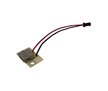 Toma USB-A horizontal sobre placa conector CST hembra a DriverG5032000