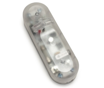 Dimmer Led con pulsador para bombillas 1004/P 230V 150W Transparente