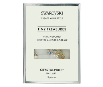 Crystal Pixie Tiny Treasures Nail Piercing Crystal Aurore Boreal