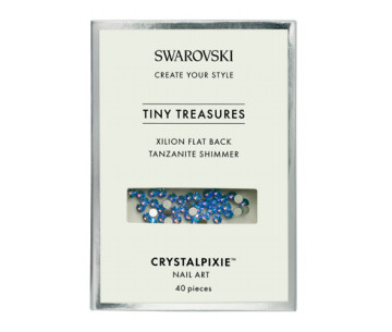 Crystal Pixie Tiny Treasures Xilion FB Tanzanite shimmer (40uds)