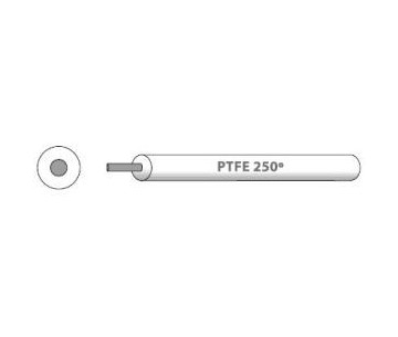 Cable unipolar teflon PTFE 1x0.75 VDE marron