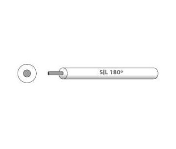 Cable unipolar silicona rigido 1x0.75 gris