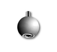 Suspensor liso esfera para cables de 1-1.5mm