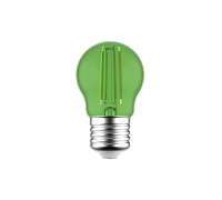 Bombilla LED Globetta G45 Decorativa Verde 1.4W E27