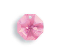Octógono Lily 8115/14mm 1 taladro Rosaline Swarovski Crystal