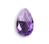Almendro 8721/38x22mm Blue Violet Swarovski Crystal