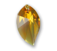 Hoja trendy 8806/28x14mmTopaz Swarovski Crystal