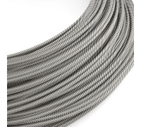 Rollo 50m. Cable textil Bajo Voltaje Blanco pizarra vertigo ERM37