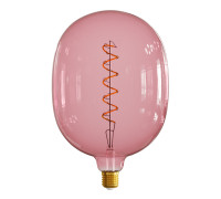 Bombilla LED XXL Egg Serie Pastel, Berry Red  5W E27 1800K