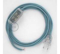 Conexión de mano 1,8m Transparente cable Trenzado Algodón Oceano RC53