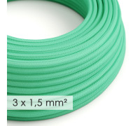 Cable manguera redonda 3G1,50 textil Rayon Opalo