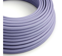 Cable manguera redonda 2x0,75 textil Rayon Lila sólido