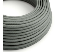 Cable manguera redonda 3G0,75 textil Rayon Gris sólido