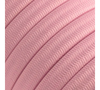 Cable Guirnalda 2x1,5mm2 textil efecto seda Rosa