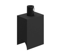 Portalamparas SYNTAX S14D Negro prensaestopa plastico negro