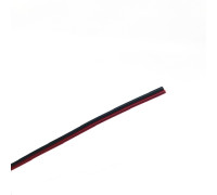 Cable paralelo PVC 2x0.50 rojo-negro (100m)