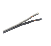 Cable paralelo PVC 2x0.50 gris-blanco