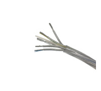 Cable manguera redonda PVC 5x0.75 transparente polarizado