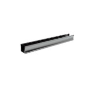 Perfil aluminio anodizado de superficie 15mm alto x 17,5mm ancho
