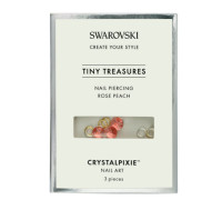 Crystal Pixie Tiny Treasures Nail Piercing Rose Peach