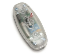 Regulador de luz incandescencia con pulsador 1002 transparente 10-150W
