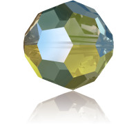5000 6mm Crystal Iridescent Green(001 IRIG)
