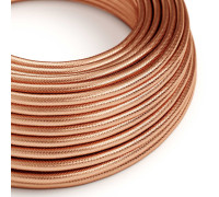 Cable manguera redonda 3G0,75 textil recubierto en Cobre 100%