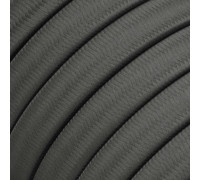 Cable Guirnalda 2x1,5mm2 textil efecto seda Gris