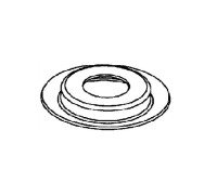 Reducer ring for washers 9685 33mm brass
