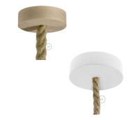 Wooden Round Ceiling Roses KIT