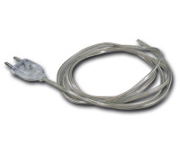 Transparent Europlug Cord Set without Switch