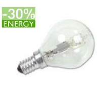 E14 Spherical Energy Saver lamps