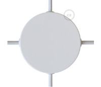 Metal Round Ceiling Roses 4 side holes