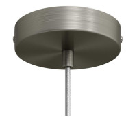 Metal Round Ceiling Roses 1 hole metal 17mm cable clamp