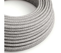 Round hose Textile Cable 2x0.75 Linen
