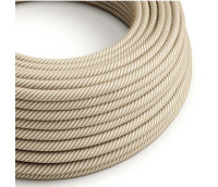 Round hose Textile Cable 3G1.50 Linen